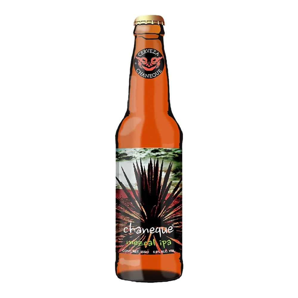 Cerveza chaneque mezcal ipa