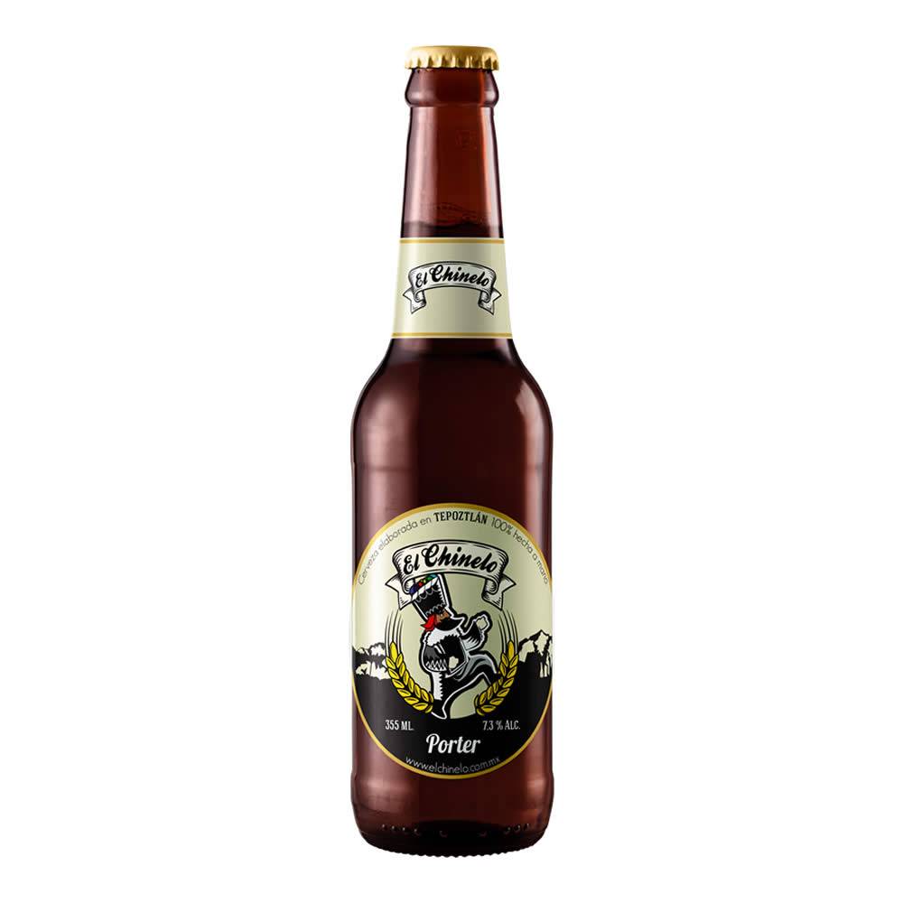 Cerveza chinelo porter
