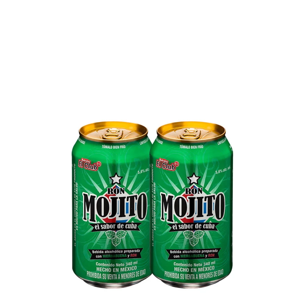 Kosako Mojito Hierbabuena 340ml 2 Pack