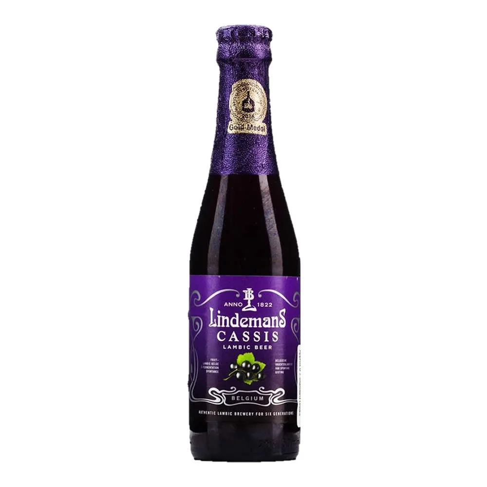 Cerveza lindemans cassis