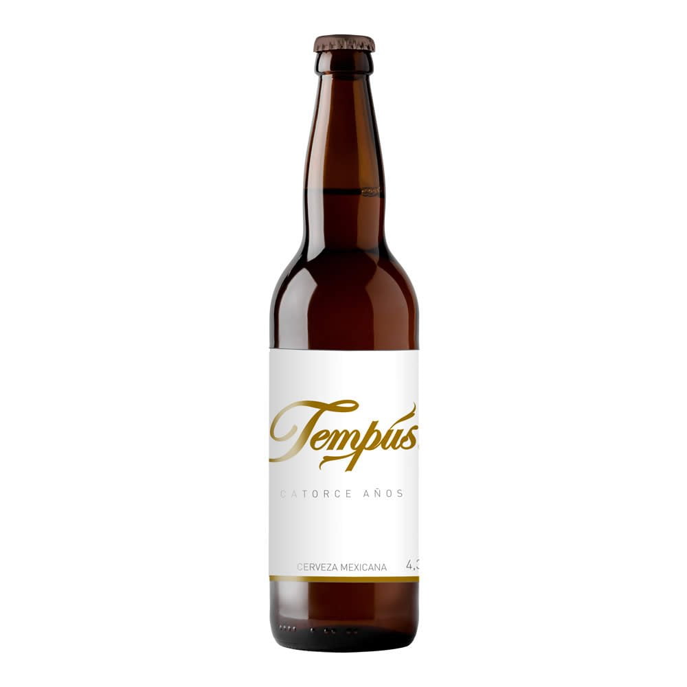 Cerveza tempus catorce aniversario