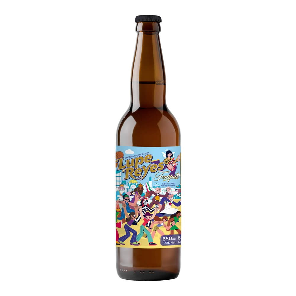 Cerveza tempus lupe reyes