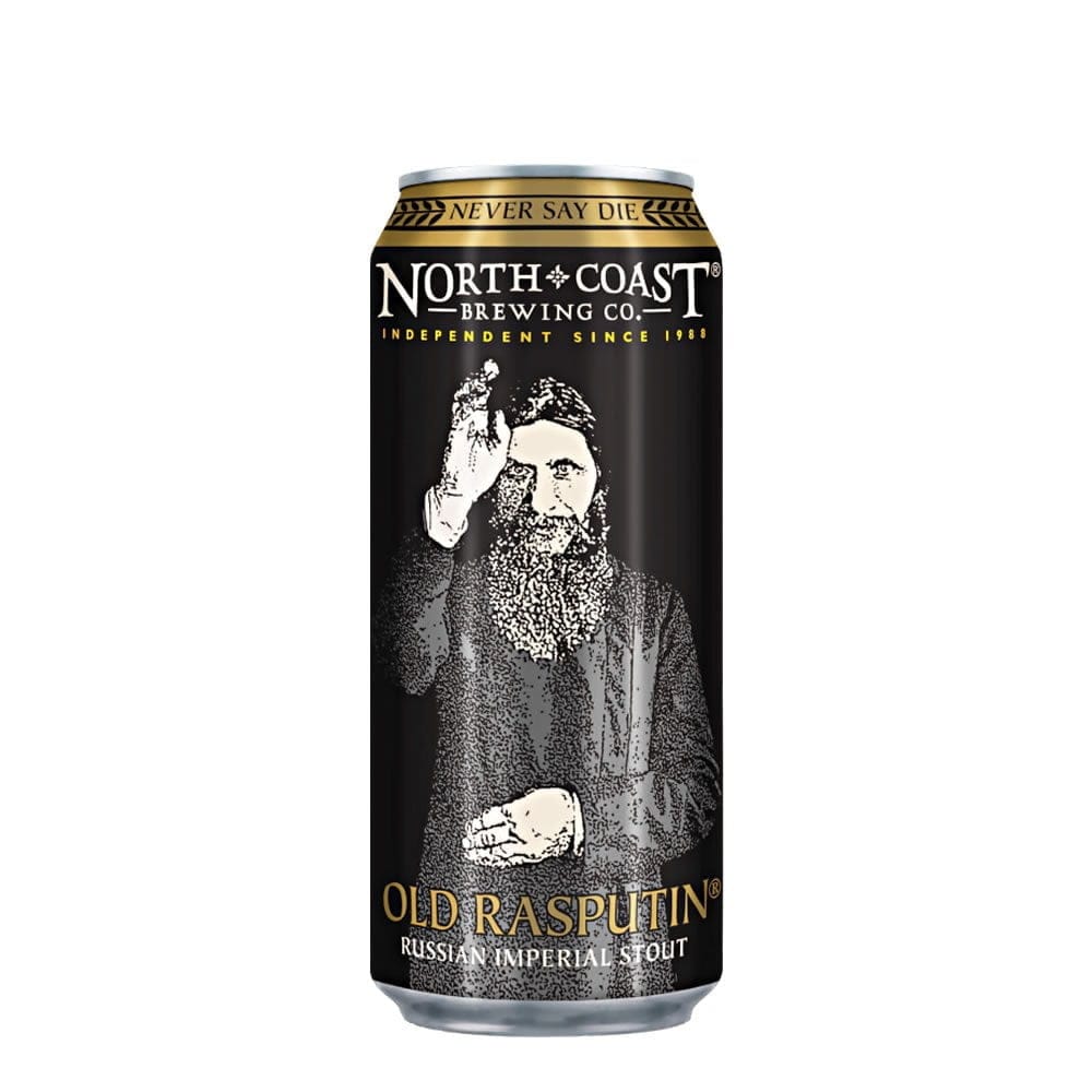 North Coast Old Rasputin Lata 473ml - Cervezas Mayoreo