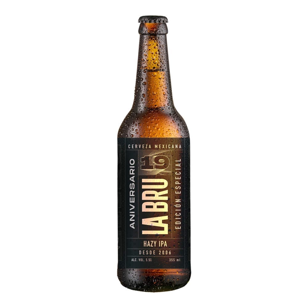 Cerveza La Bru 19 Aniversario Hazy IPA